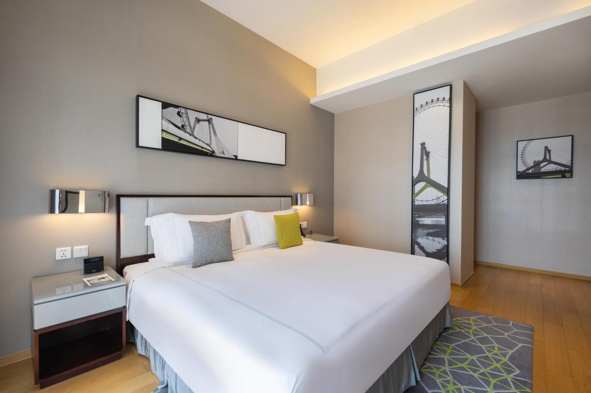 Cm Service Apartment Tianjin Eksteriør bilde