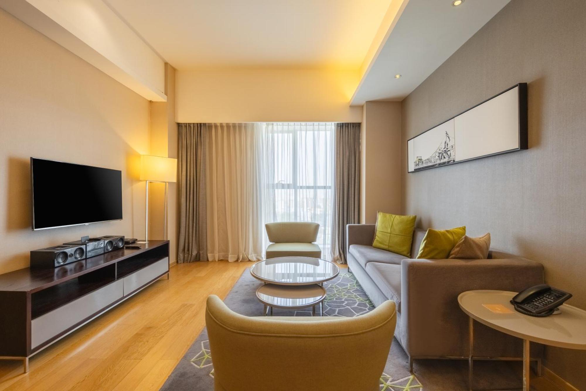 Cm Service Apartment Tianjin Eksteriør bilde