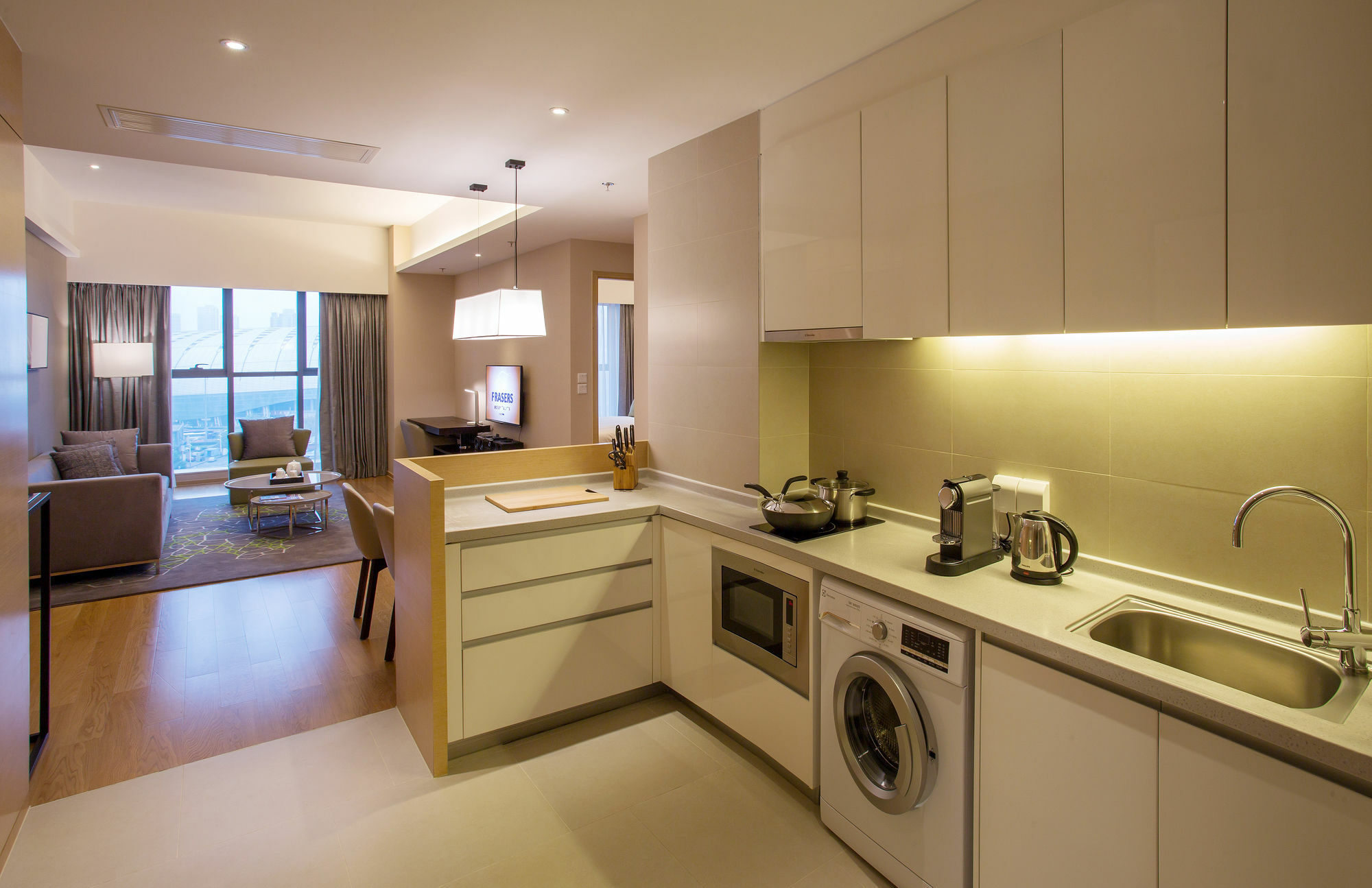 Cm Service Apartment Tianjin Eksteriør bilde